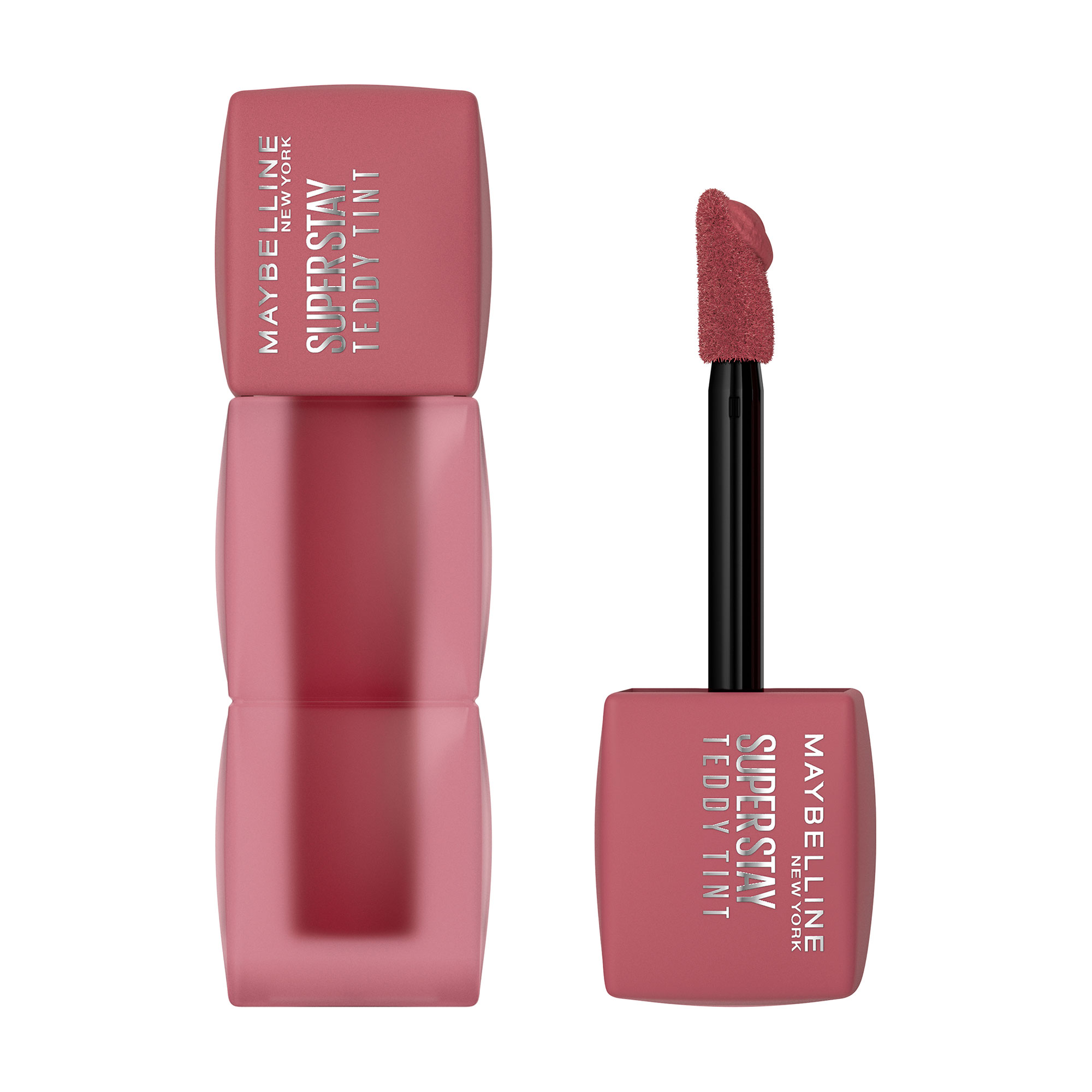 Стійка матова помада-тінт Maybelline New York Super Stay Teddy Tint, 105 Velvet Choker, 5 мл